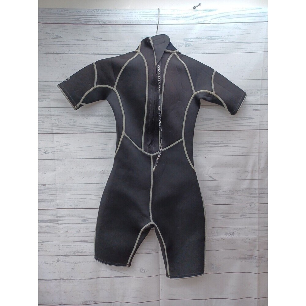 Overton’s 3/2 Black Neoprene Scuba Diving Wetsuit Youth Junior 10